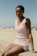 Swim Romper Built-in BrašDetachable Bra Cup