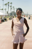 Swim Romper Built-in BrašDetachable Bra Cup