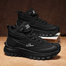 (⏰Limited Time Sale 70% OFF) Men’s Work Hiking Boots – Waterproof, Non-Slip, Puncture and Smash Resistant, Wide Toe, Arch Support – Ideal for Daily Wear and Outdoor Adventures