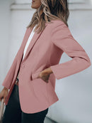 Women's Casual Button Blazer Jacket (Buy 2 Free Shipping)
