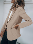 Women's Casual Button Blazer Jacket (Buy 2 Free Shipping)
