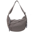 Designer Direct Sales Women's Fashion Plain Color Nylon Crossbody Hobo Bag