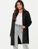 ANRABESS Cardigan Sweater for Women Casual 2023 Fall Winter Fashion Coat Long Sleeve Open Front Knit Coatigan Clothes