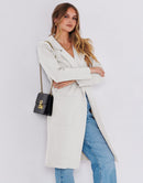 ANRABESS Cardigan for Women Oversized Open Front Sweater Coat Long Sleeve Lapel Blazer Jacket Fall Outwear Coatigan