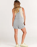 ANRABESS Casual Straps Short Bib Overalls Basic  Drawstring Romper Jumpsuits