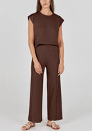 Women's 2 Piece Knit Lounge Set (Buy 2 Free Shipping)