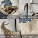 Designer Direct Sales Women's Fashion Plain Color Nylon Crossbody Hobo Bag