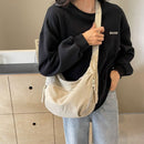 Designer Direct Sales Women's Fashion Plain Color Nylon Crossbody Hobo Bag