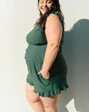 Built-in Bra Swim Romper